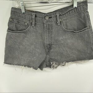 Levi’s Sz 31 Grey Washed Shorts‎